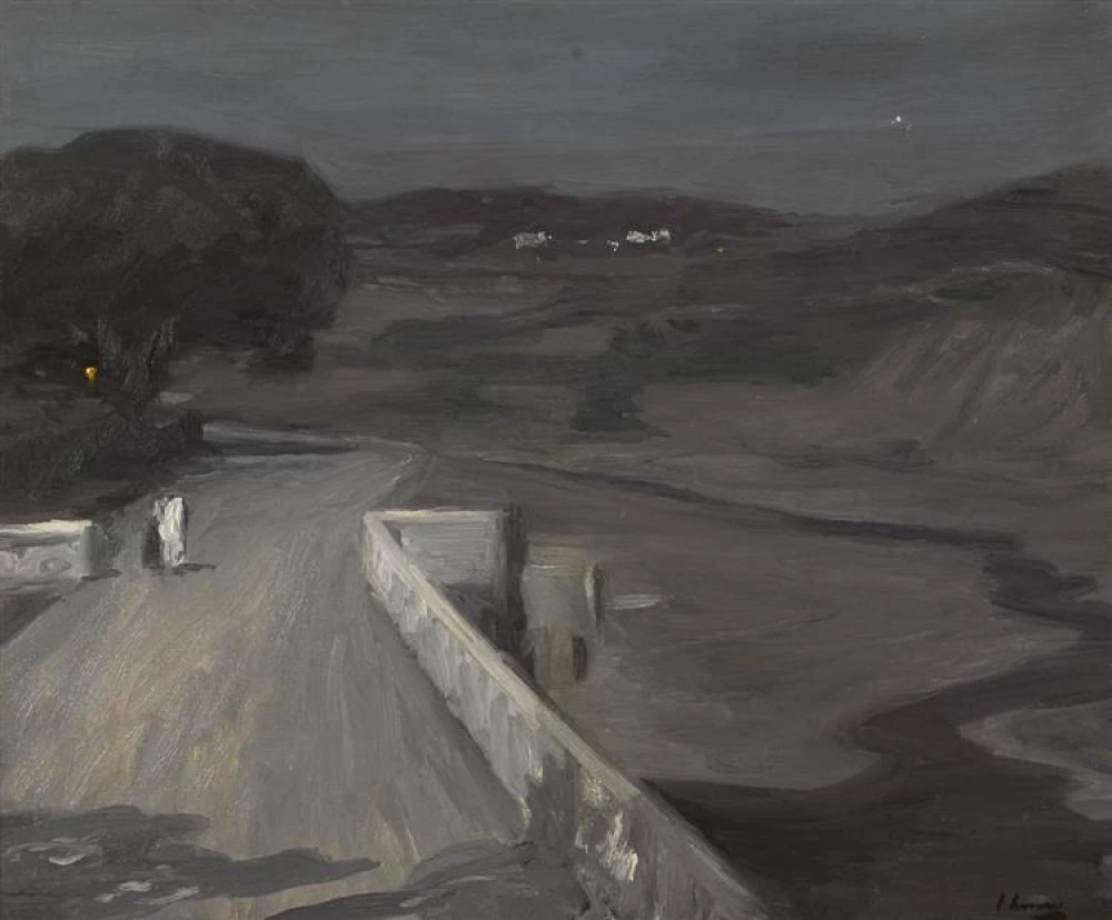 Chiaro di luna, il ponte, 1912